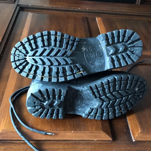 Mens Original Rugged Outback Work Boots Black size 5.5 - Picture 6 of 11